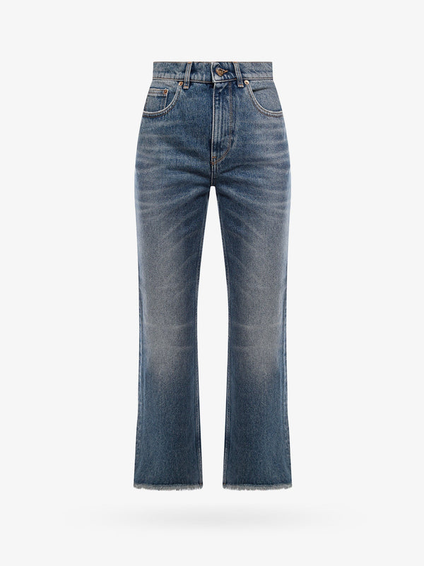 Derin new cropped flare jeans with back logoed patch