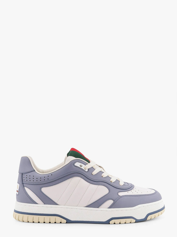 Re-web leather sneakers
