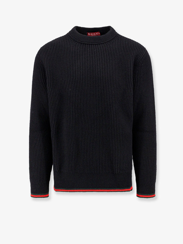 Ribbed wool and cashmere sweater