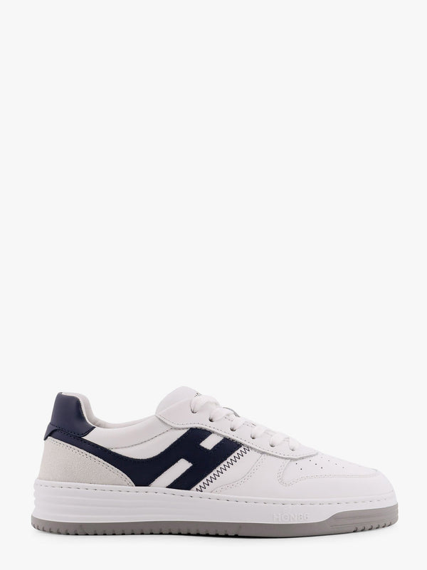 Hogan H630 Leather Sneakers With Contrasting Monogram