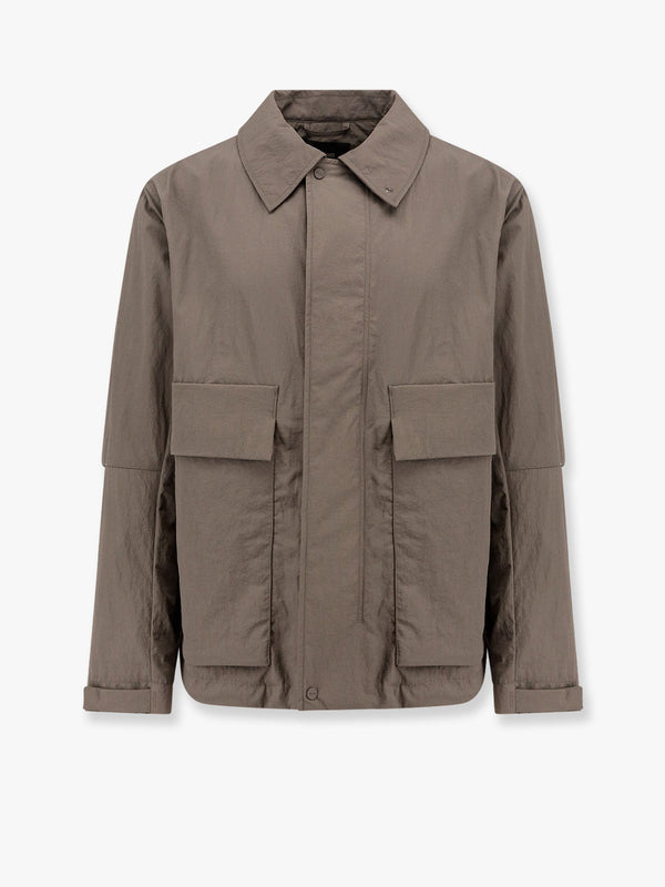 Laminar nylon jacket with maxi pockets