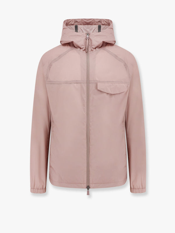 Laminar jacket with hood