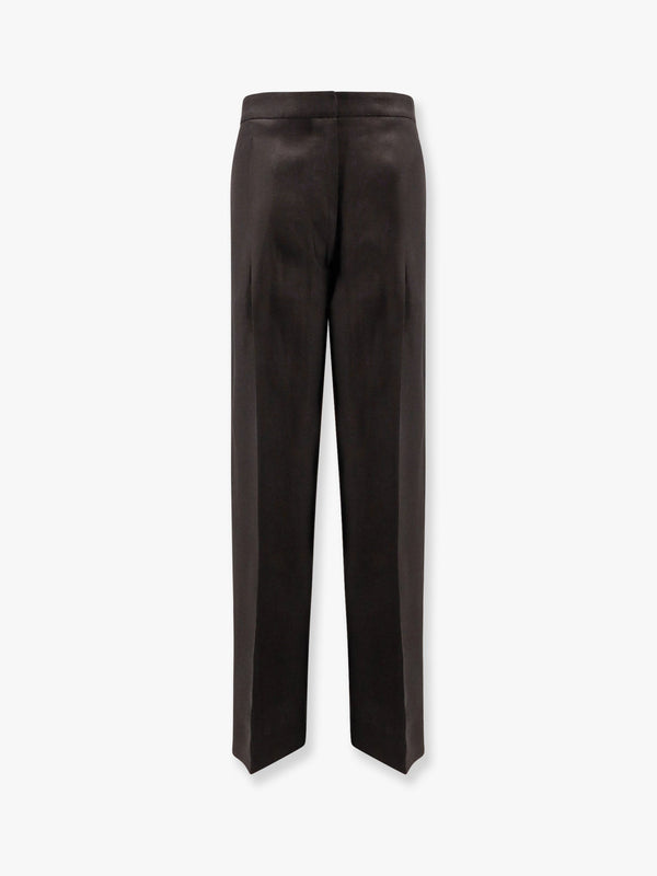 Linen trouser with pinces