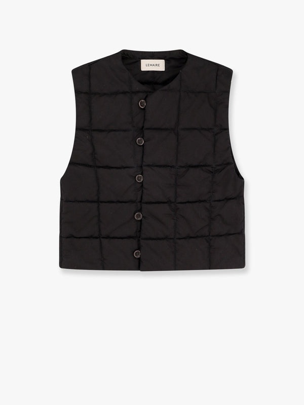 Wadded padded cotton vest