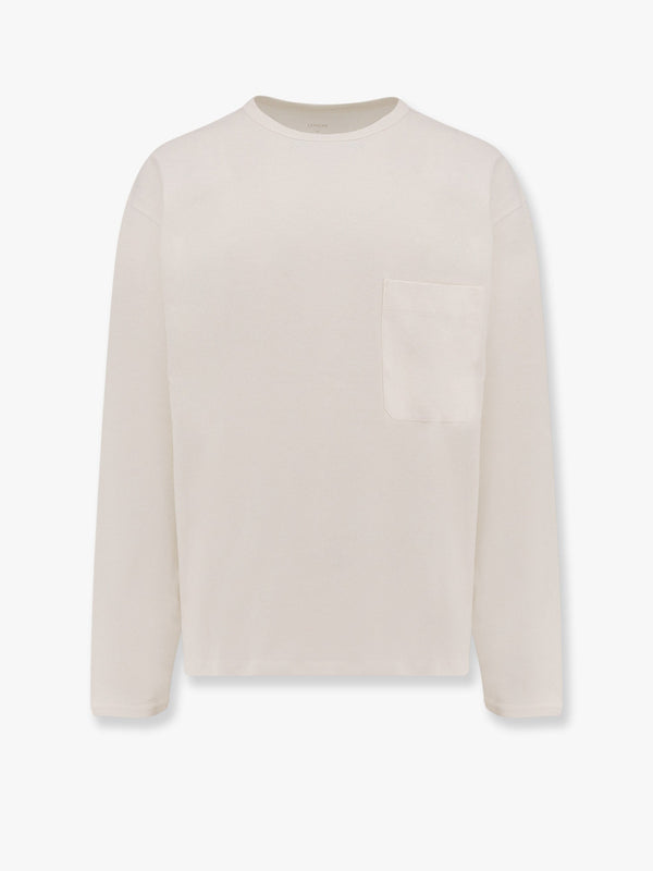 Boxy cotton and linen t-shirt