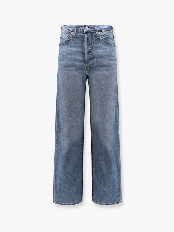 Ribcage straight ankle stretch denim jeans