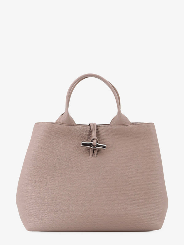 Longchamp Paris Le Roseau L Leather Handbag