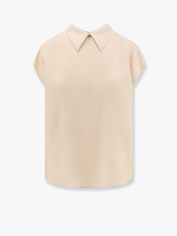Janice silk shirt with buttons on the back