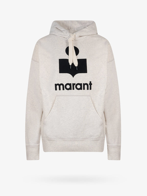Mansel cotton sweatshirrt with flocked logo