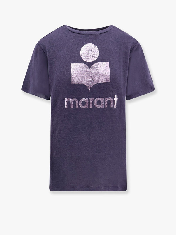 Zewel linen  t-shirt with frontal logo