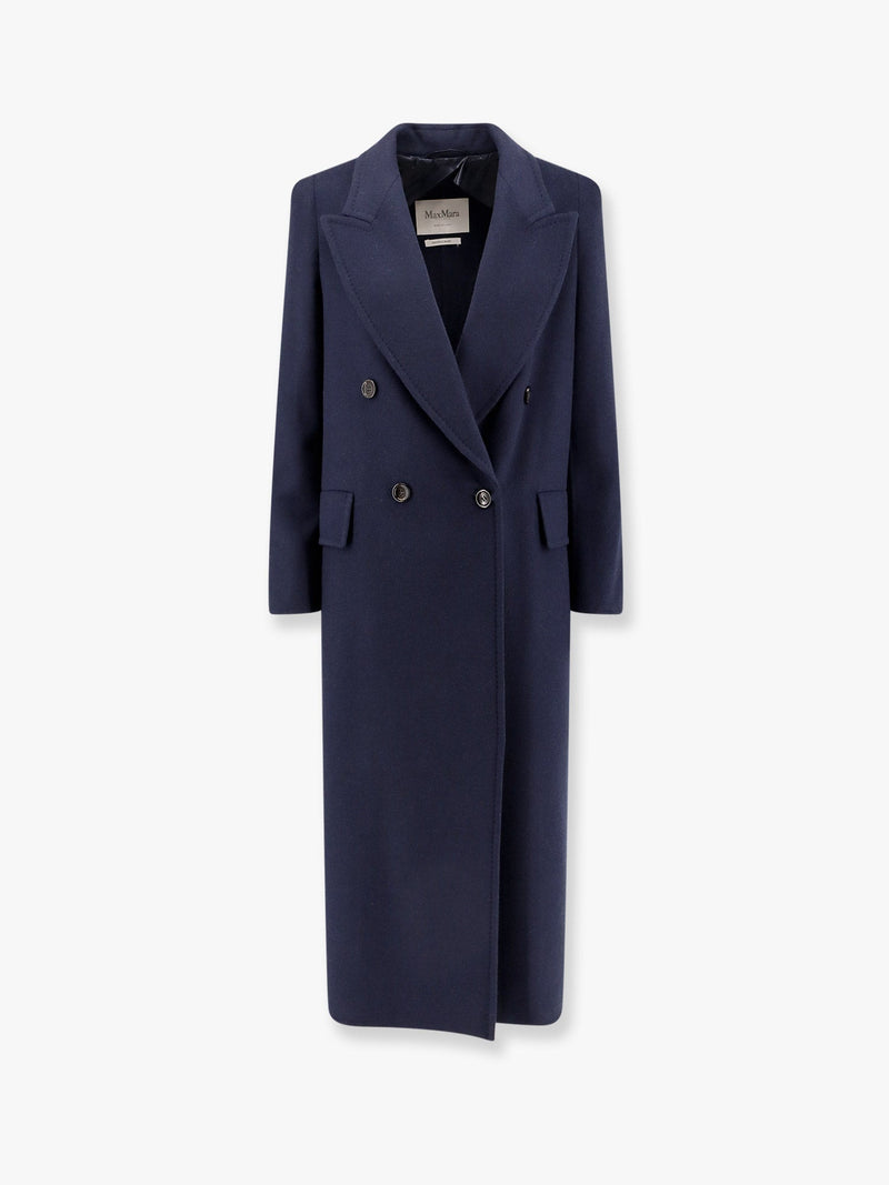 Max Mara Abrigo Max Mara de Lana Virgen y Cachemira en Beige - World Class Fashion