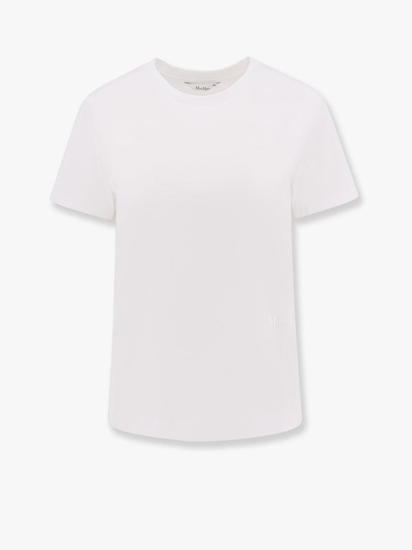 Max Mara Nerina Cotton T-Shirt With Max Mara Embroidery