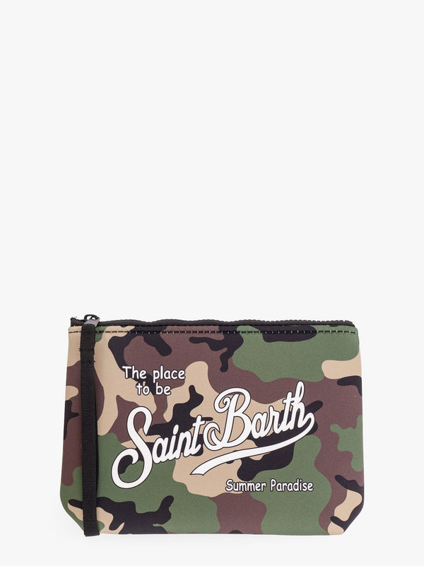 Aline pochette with camouflage print