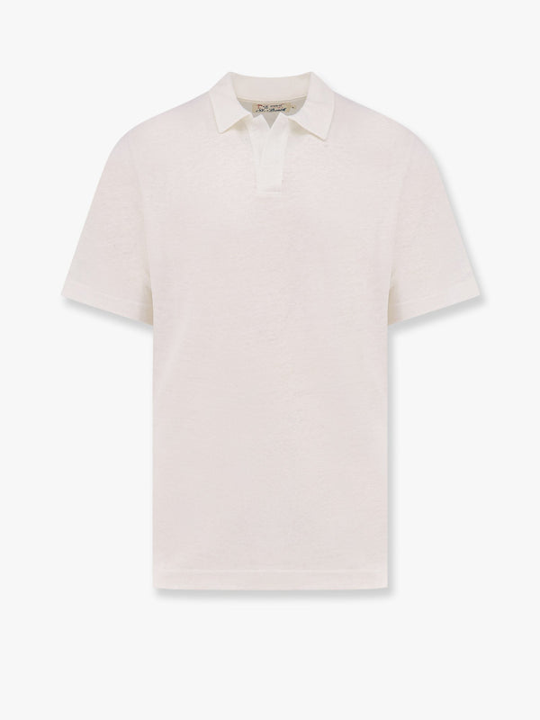 Fraser linen polo shirt
