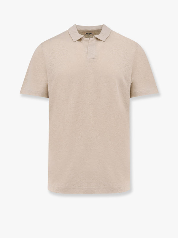 Fraser linen polo shirt