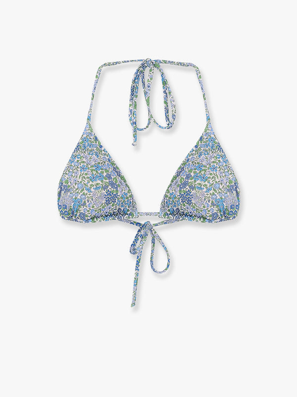 Leah nylon bikini top