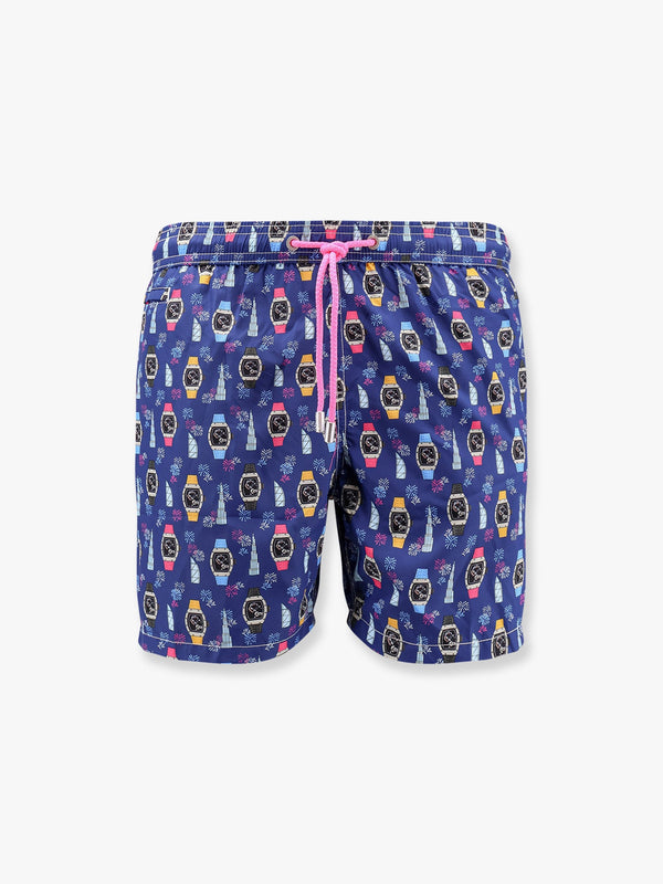 Lighting Micro Fantasy recycled polyester swim trunks