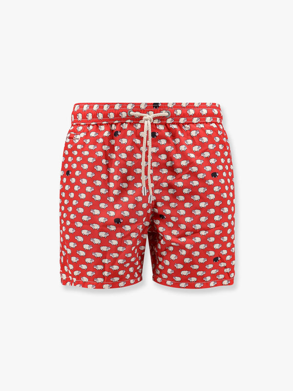 Lighting Micro Fantasy recycled polyester swim trunks