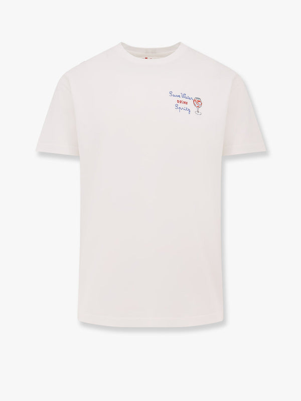 Portofino t-shirt with save water drink spritz embroidery