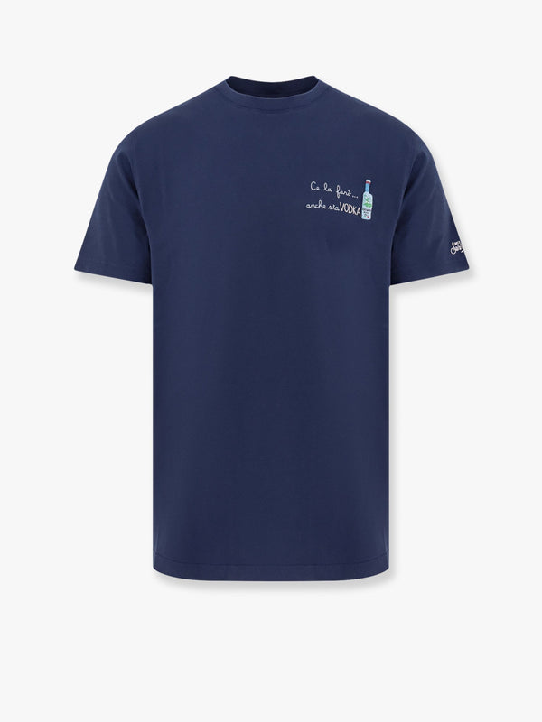 Portofino cottn t-shirt with sta vodka embroidery