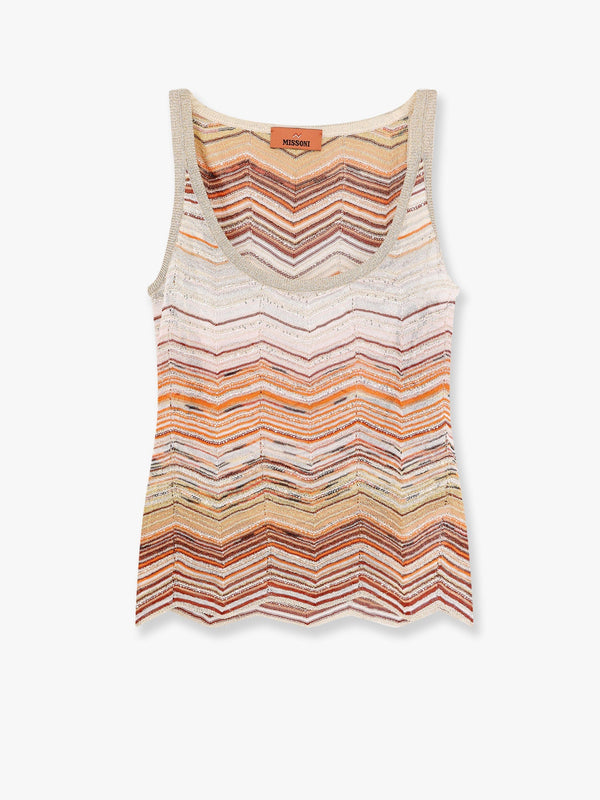 Lurex top with all-over sequins