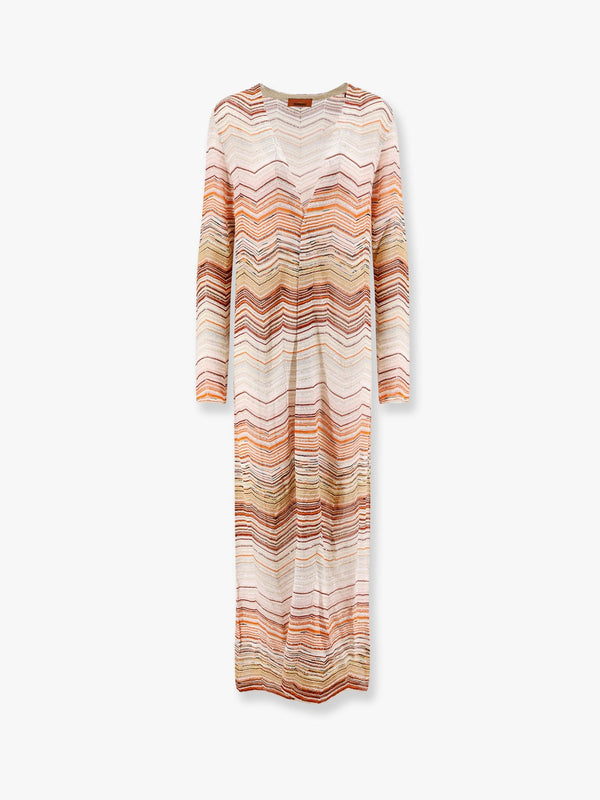 Lurex cardigan with all-over sequins
