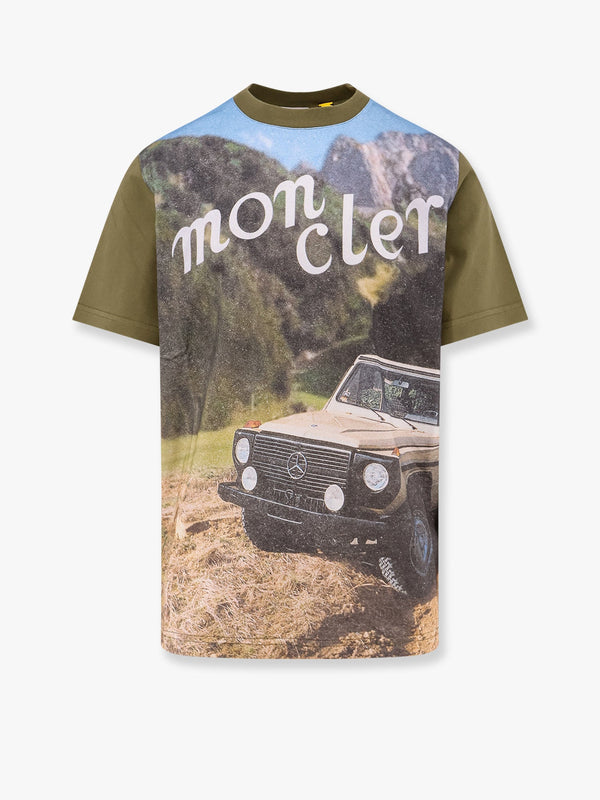 3 Moncler Mercedes-Benz designed by Nigoldeneye cotton T-shirt