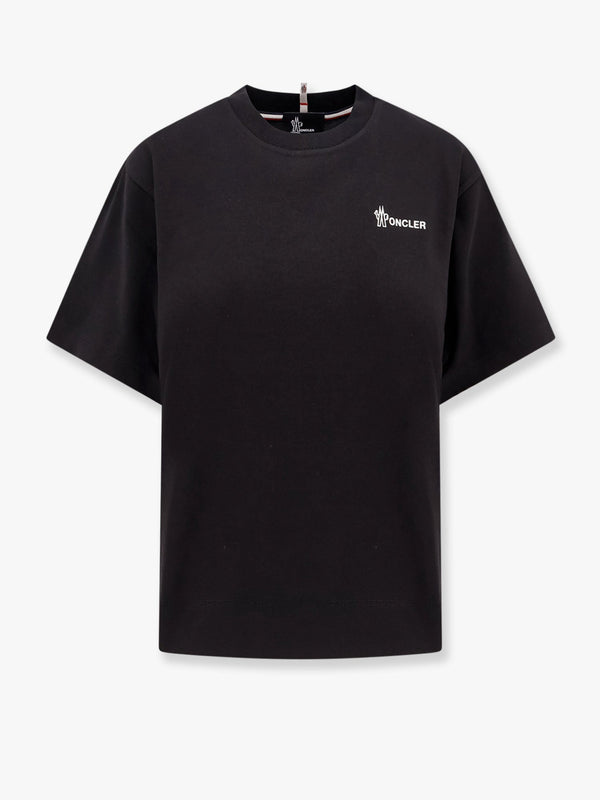 Moncler Grenoble Cotton T-Shirt With Frontal Logo
