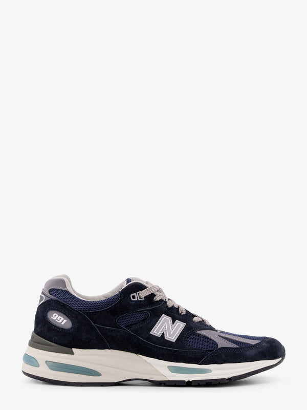 Mesh and suede sneakers