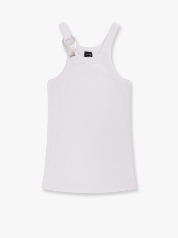 Stretch cotton Reimagine Pinko X Patrick McDowell tank top