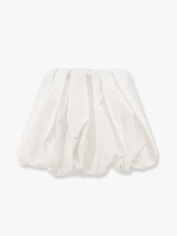 Cotton popeline cadric miniskirt