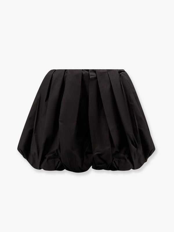 Cotton popeline cadric miniskirt