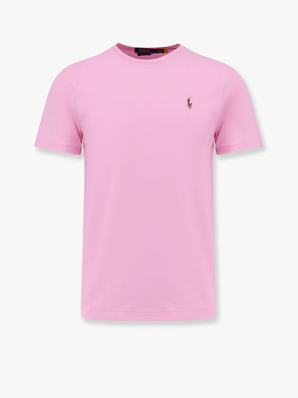 Polo Ralph Lauren Cotton T-Shirt With Logo Embroidery