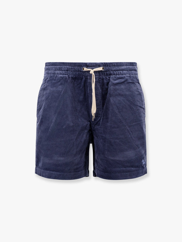 Polo Ralph Lauren Corduroy Bermuda Shorts With Logo Embroidery