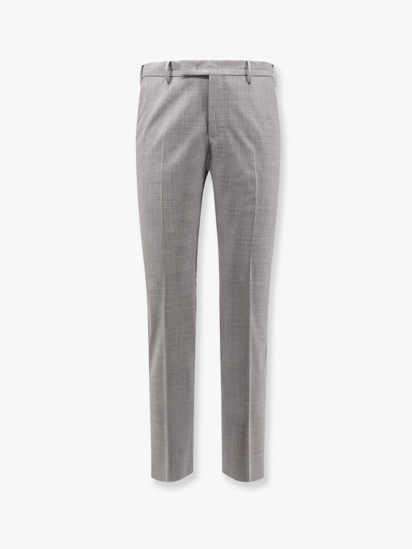Stretch virgin wool trouser