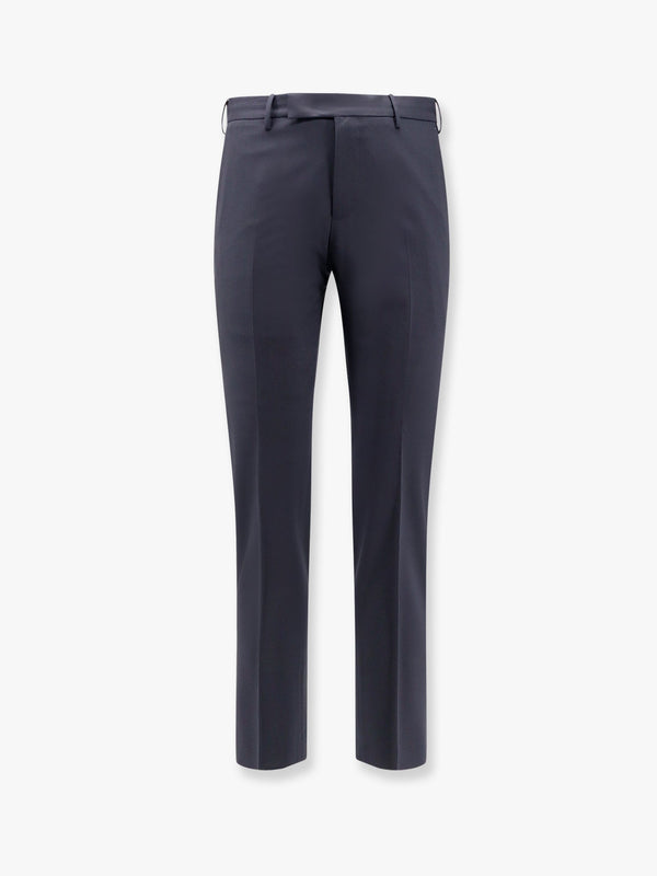 Stretch virgin wool trouser