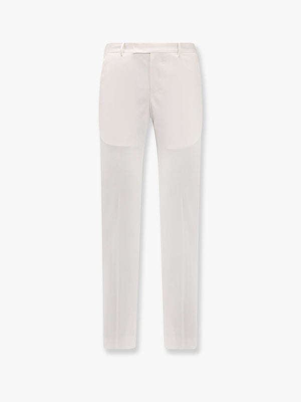 Stretch cotton edge trouser