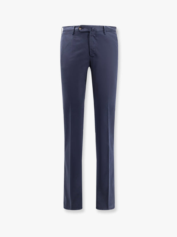 Super slimfit stretch cotton trousers