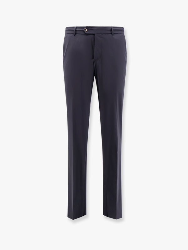 Kinetic fabric trouser with internal drawstring