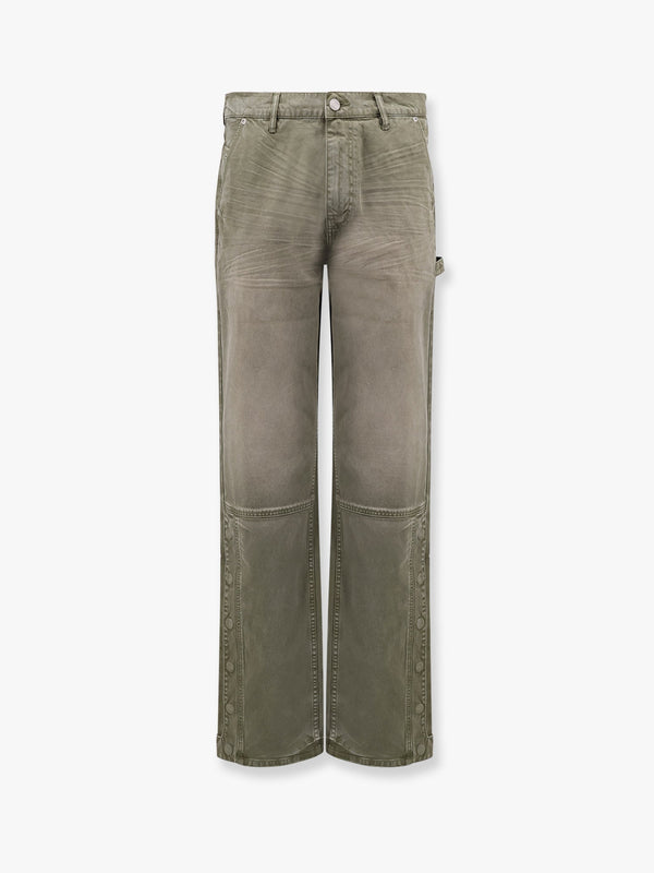 Snap Carpenter Military Cotton Trousers