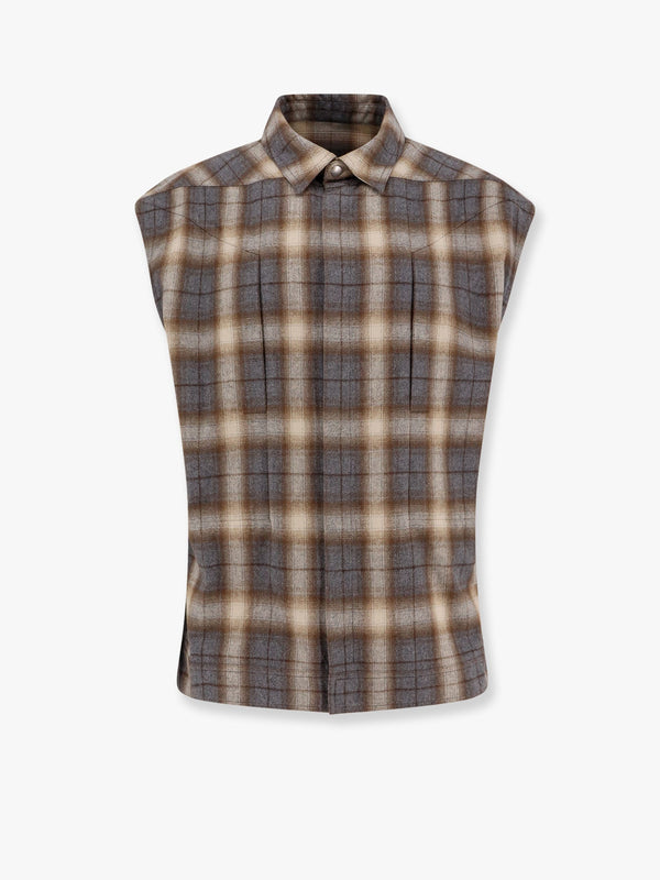 Jumbo outershirt madras cotton vest