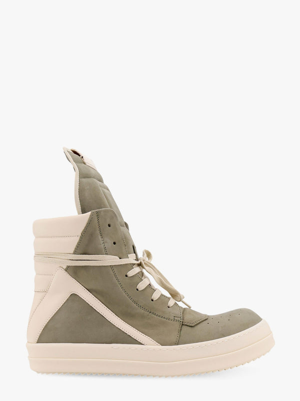 Geobasket leather sneakers with maxi tongue