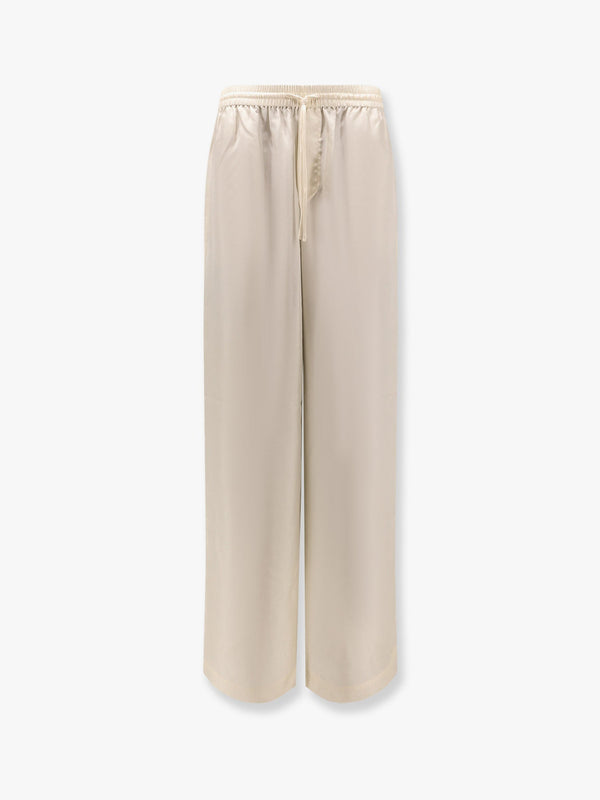 Jogger silk trouser