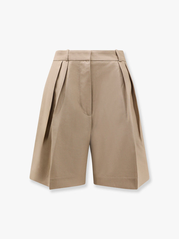 Virgin wool shorts