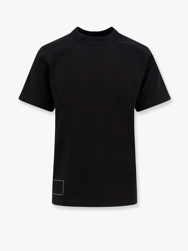 Cotton t-shirt with logo on the back