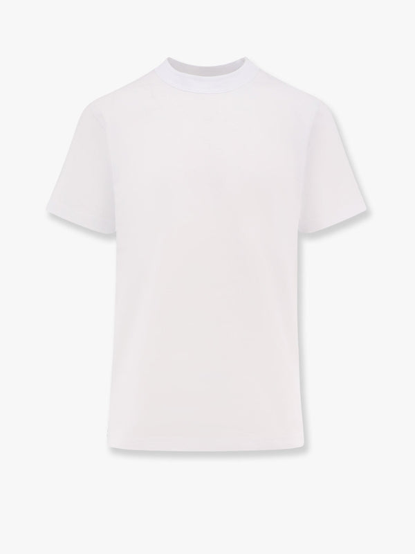 Cotton t-shirt with logo on the back