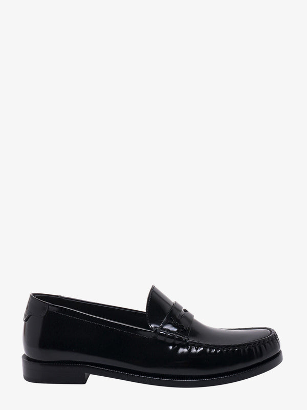 Monogram leather loafer