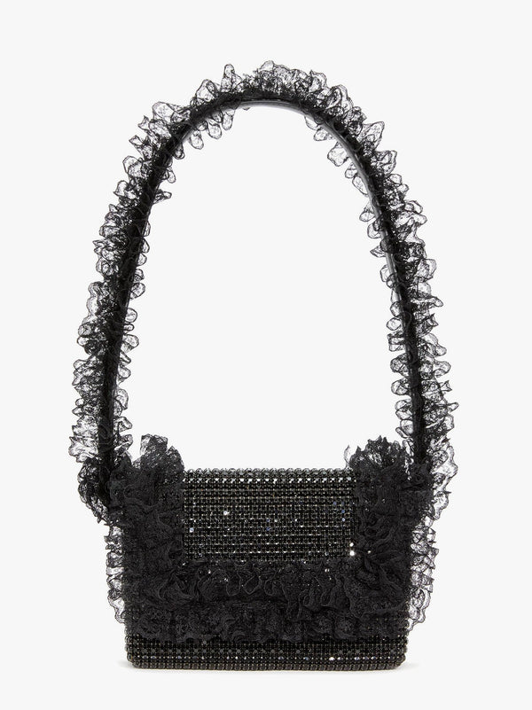 Christopher kane residency shoulder bag with all-over sequins