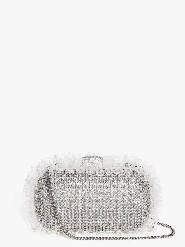 Christopher kane residency clutch with all-over rhinestones