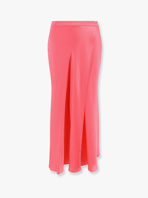 Satin skirt
